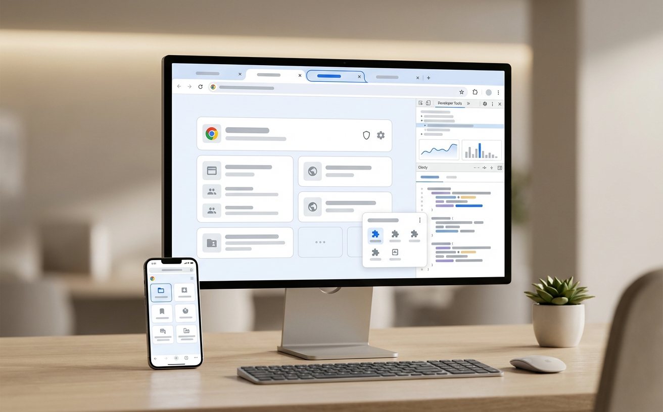 Chrome 开发者工具界面